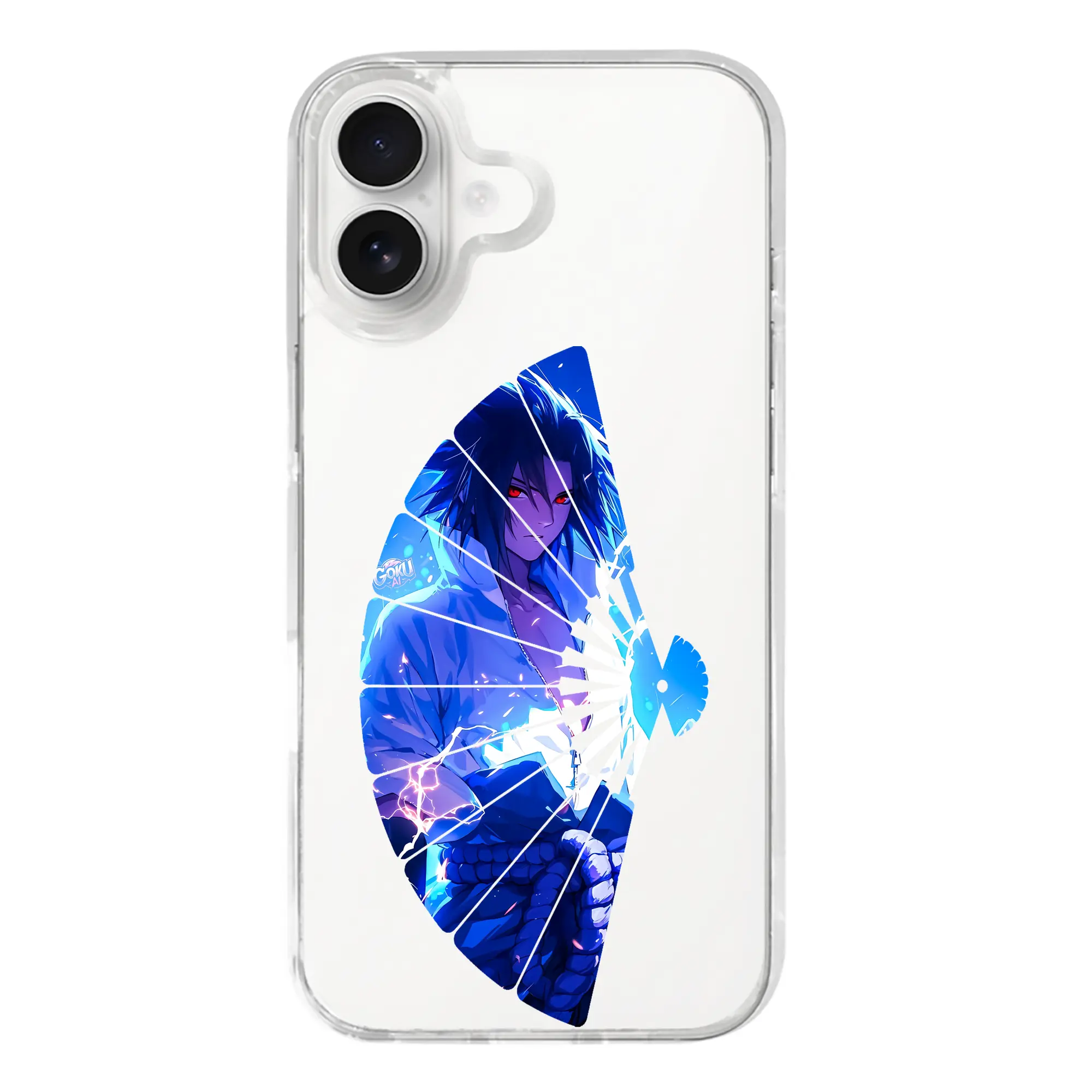 ナルト グッズ うちは サスケ - iPhone 17シリーズ 透明スマホケース – 薄型・耐衝撃・精密フィット保護カバー